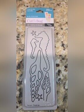 Cuttlebug From The Sea Diecut Paper Crafts Scrapbook Die Beach Ocean Shell Horse